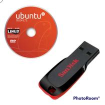 Pendrive Para Formatação Com Ubuntu 18.04 - USB