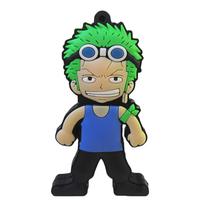 Pendrive Roronoa Zoro One Piece 8GB USB 2.0 Personagem Anime Boneco Borracha