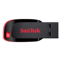 Pendrive SanDisk 64GB Cruzer Blade Z50 USB 2.0 Preto SDCZ50064GB35
