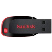 Pendrive Sandisk 8GB Z50 Cruzer Blade USB 2.0 Preto e Vermelho SDCZ50008GB35 Pendrive Sandisk 8GB Z50 Cruzer Blade USB 2.0 Preto e Vermelho SDCZ50008GB35