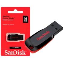 Pendrive Sandisk Cruzer Blade 16gb Usb 2.0 Sdcz50-016g-b35