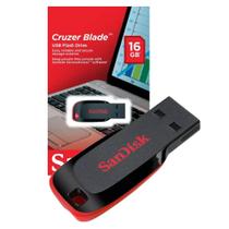Pendrive Sandisk Cruzer Blade 16gb Z50 Sdcz50-016g-b35 Pendrive Sandisk Cruzer Blade 16gb Z50 Sdcz50-016g-b35