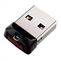 Pendrive Sandisk Cruzer Fit 32gb 3.0 Preto Usb Pequeno Mini - X Tecno