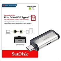 Pendrive sandisk dual type-c 64gb