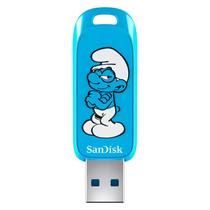 Pendrive SanDisk Smurf 64GB USB-A/USB 3.2 - SDCZIS-064G-G46 Pendrive SanDisk Smurf 64GB USB-A/USB 3.2 - SDCZIS-064G-G46
