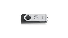 Pendrive twist preto 32gb