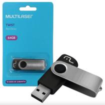Pendrive twist preto 64gb pd590 Pendrive twist preto 64gb pd590