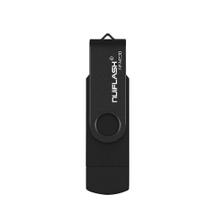 Pendrive USB 32GB Alta Velocidade - Metal, com Memória Cache OTG