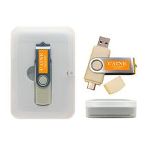 Pendrive USB TECH STORE ON com Kit Forense CAINE Pendrive USB TECH STORE ON com Kit Forense CAINE