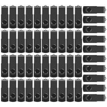 Pendrives USB AreTop 4 GB, pacote com 100 unidades, USB 2.0, preto
