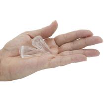 PÊNDULO CRISTAL - RADIESTESIA MESA RADIÔNICA (3,5 a 5,5)cm