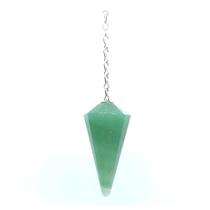 Pêndulo De Cristal Natural Quartzo Verde