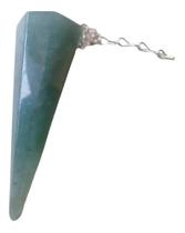 Pendulo De Cristal Radiestesia Quartzo Verde Saúde Pendulo De Cristal Radiestesia Quartzo Verde Saúde