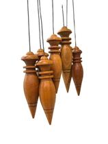 Pendulo de Madeira c Chumbo