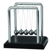 Pendulo De Newton Enfeite Decoracao Mesa Escritorio Sala Relaxante Cor Base Preta