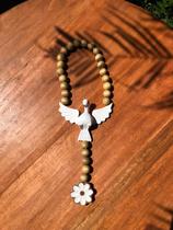 Pêndulo Divino Espírito Santo Feito em Madeira Maçica Artesanal Pêndulo Divino Espírito Santo Feito em Madeira Maçica Artesanal