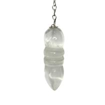 Pêndulo Egípcio em Cristal de Quartzo Transparente - 5cm Pêndulo Egípcio em Cristal de Quartzo Transparente - 5cm