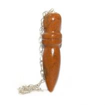 Pendulo Egipcio Jaspe Amarelo Pedra Natural Radiestesia Pendulo Egipcio Jaspe Amarelo Pedra Natural Radiestesia