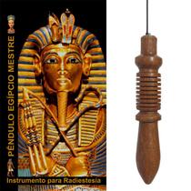 Pêndulo Egípcio Mestre de Madeira 8cm