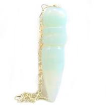 Pendulo Egipcio Pedra da Lua ou Opalina radiestesia