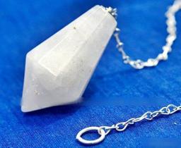 Pendulo Piramidal Pedra Quartzo Leitoso Radiestesia Pendulo Piramidal Pedra Quartzo Leitoso Radiestesia