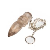 Pêndulo Quartzo Fumê Pedra Natural Lapidação Egípcio Pêndulo Quartzo Fumê Pedra Natural Lapidação Egípcio