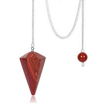 Pêndulo YWG Stone 35x17mm 13g Jaspe Vermelho (Reiki) Pêndulo YWG Stone 35x17mm 13g Jaspe Vermelho (Reiki)