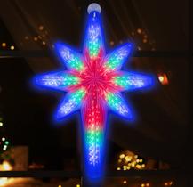 Pendurado de Natal ao ar livre Bethlehem Star LAMPHOME 20 44 LED