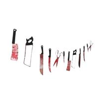 Pendurado Guirlanda Pennant Wall Decor, Festa Horror Engraçada, Casa Assombrada, Decoração De Férias Pendurado Guirlanda Pennant Wall Decor, Festa Horror Engraçada, Casa Assombrada, Decoração De Férias