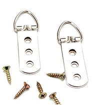 Pendurador De Quadros Espelhos Argola Média 3 Furos 10 Unid