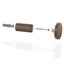 Pendurador Gancho Multiuso Marrom 6 Cm