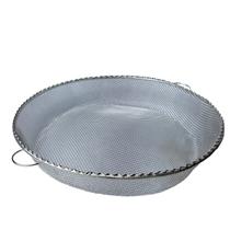 Peneira 2 alças 25cm malha fina 017/25 escorredor alimentos Peneira 2 alças 25cm malha fina 017/25 escorredor alimentos