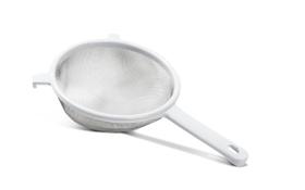 Peneira Brinox Top Pratic Ø 18 cm Em Inox Com Cabo ABS Branco