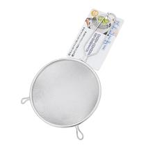 Peneira Cabo Cozinha Coar Polvilhar Escorrer Aço Inox 15 Cm