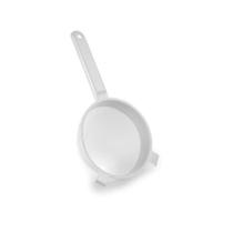 Peneira Coador com Cabo 16 cm Plástico Utensílio de Cozinha Confeitaria Multiuso Resistente Alimentos Plasútil