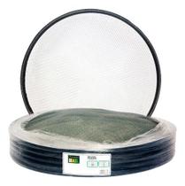 Peneira com aro de plástico preta 55 cm Comep AREIA VALOR UNITARIO