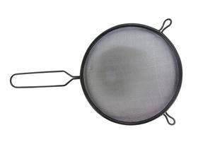 Peneira de Cozinha Fina Coador Inox Black 14 cm - Mimo
