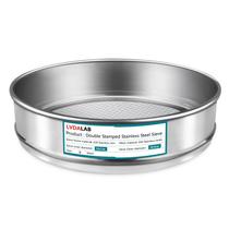 Peneira de laboratório LVDALAB 304 de malha de aço inoxidável 4 malhas (4,75 mm) Peneira de laboratório LVDALAB 304 de malha de aço inoxidável 4 malhas (4,75 mm)