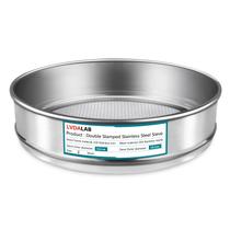 Peneira de laboratório LVDALAB 304 de malha de aço inoxidável 8 malhas (2,5 mm) Peneira de laboratório LVDALAB 304 de malha de aço inoxidável 8 malhas (2,5 mm)