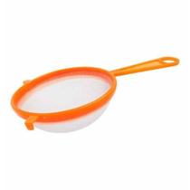 Peneira De Plastico Laranja Kehome