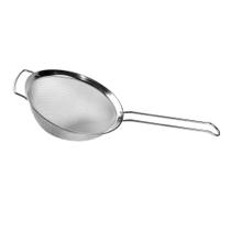 Peneira em Aço Inox com Trama Fina 33x15x6 para Receitas Culinarias