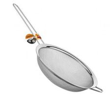 Peneira em aço inox polvilhar coar 18 cm