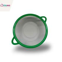 Peneira Escorredor de Pia Inox 32cm Para Massas Frutas e Verduras