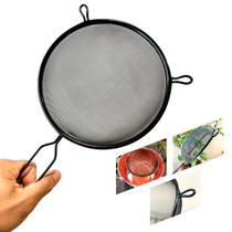 Peneira Fina 18cm Em Aço Inox Preta Black Para Cozinha Chef Coador - SHOP ZIN.GO