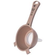 Peneira funil decorada pequena bege Plasutil ref.13829 Peneira funil decorada pequena bege Plasutil ref.13829