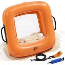 Peneira Inflável Flutuante CKG para Areia 38cm com Dupla Tela Peneira Inflável Flutuante CKG para Areia 38cm com Dupla Tela