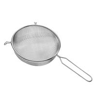 Peneira Inox De Cozinha Coar Polvilhar Escorrer Massas 14cm