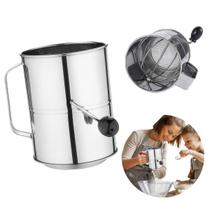 Peneira Inox Peneirar Farinha Tapioca Manivela Polivlhador Peneira Inox Peneirar Farinha Tapioca Manivela Polivlhador