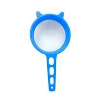 Peneira Pequena 11 cm de Plástico Coador Cozinha Confeitaria