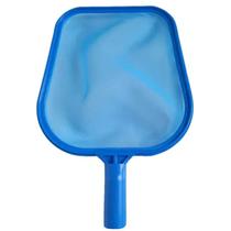 Peneira Plástica Cata Folhas Azul Limpeza Piscina Netuno